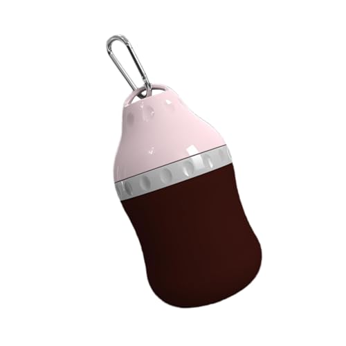Frfik Hundewasserflasche zum Spazierengehen, tragbare Hundewasserflasche,Katzen-Reisebecher mit Karabiner - 400 ml Hundezubehör für kleine Hunde, Haustier, Wasserspender, Gute Abdichtung zum Trinken, Frfik Hundewasserflasche zum Spazierengehen, tragbare Hundewasserflasche,Katzen-Reisebecher mit Karabiner - 400 ml Hundezubehör für kleine Hunde, Haustier, Wasserspender, Gute Abdichtung zum Trinken, von Frfik