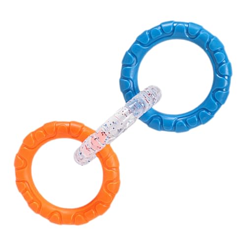 Frfik Hundezerrspielzeug, Hundespielzeugring | Tauziehspielzeug für Hunde,Unzerstörbare Ringe, Hunde-Trainingsgerät, interaktive 3 Ringe, zahnfestes, bissfestes Zwingen-Hundespielzeug für das Spielen Frfik Hundezerrspielzeug, Hundespielzeugring | Tauziehspielzeug für Hunde,Unzerstörbare Ringe, Hunde-Trainingsgerät, interaktive 3 Ringe, zahnfestes, bissfestes Zwingen-Hundespielzeug für das Spielen von Frfik