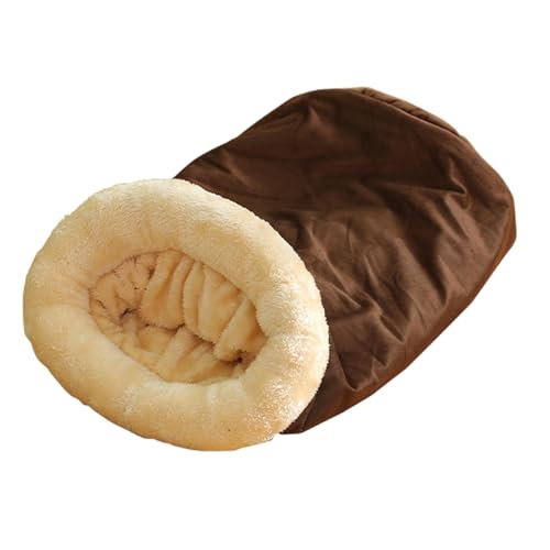 Frfik Katzen-Winterschlafsack, halbgeschlossenes Kätzchenbett, warmer Haustierschlafsack, Haustierschlafsack, weich, bequem, Katzenversteck für Outdoor-Campingausflüge, Innenbereich, Winter Frfik Katzen-Winterschlafsack, halbgeschlossenes Kätzchenbett, warmer Haustierschlafsack, Haustierschlafsack, weich, bequem, Katzenversteck für Outdoor-Campingausflüge, Innenbereich, Winter von Frfik