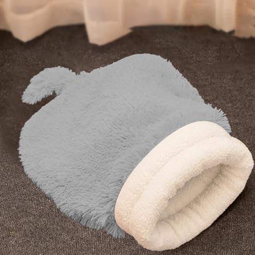 Katzenbett Höhle | Winter Gemütliches Katzenbett Höhle | Katzenschlafsack | Bequemer Haustier-Kuschelsack | Katzenbett Höhle Schlafsack Selbstwärmend Burrow Katzenbett für Katzen und kleine Hunde Katzenbett Höhle | Winter Gemütliches Katzenbett Höhle | Katzenschlafsack | Bequemer Haustier-Kuschelsack | Katzenbett Höhle Schlafsack Selbstwärmend Burrow Katzenbett für Katzen und kleine Hunde von Frfik