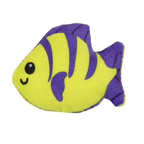 Katzenminze Fisch | Tropische Fische Kuschelkatzenspielzeug | Oceann Serie Tropische Fische Katzenspielzeug | Bequemes, entzückendes Anti-Biss Kreatives Stabiles Katzenspielzeug mit Plüsch-Katzenminze Katzenminze Fisch | Tropische Fische Kuschelkatzenspielzeug | Oceann Serie Tropische Fische Katzenspielzeug | Bequemes, entzückendes Anti-Biss Kreatives Stabiles Katzenspielzeug mit Plüsch-Katzenminze von Frfik