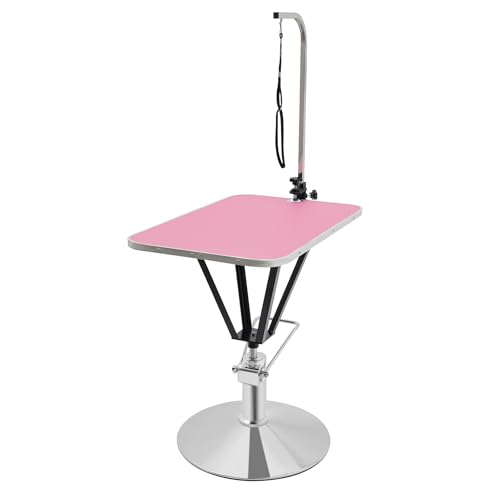 Fricienc Schertisch für Hund und Katze Trimmtisch zusammenklappbar Groomer Tisch mit Schlingen Pflegetisch für Tiere 80 * 50cm von Fricienc