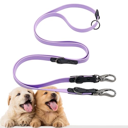 Frifer Hundeleine | wasserdichte Zugleine aus PVC - Schützende PVC-Leine für Spaziergänge, Hunde-Anbindekabel für Hunde im Freien bis zu 220 Pfund von Frifer