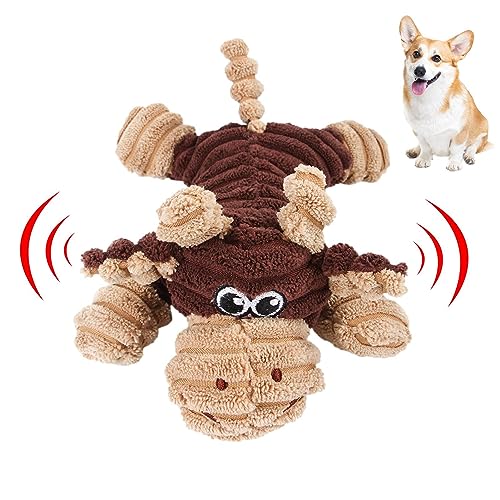 Frifer Kauspielzeug für Hunde, Kauspielzeug für Hunde, Pet Toys Quietschendes Plüschspielzeug mit Sound, Cartoon-weiches Hunde-Beißspielzeug, Plüsch-Hunde-Kauspielzeug für kleine Hunde, Haustiere, von Frifer