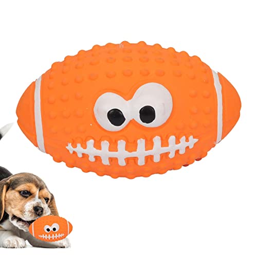 Frifer Quietschender Hundeball, Latex-Hüpfball für Haustiere, Kauspielzeug, Ballspielzeug für kleine Hunde, weiches Spielzeug für interaktives Apportieren von Frifer