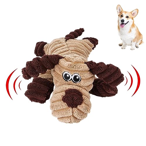 Frifer Quietschspielzeug für Hunde, Quietschspielzeug für Haustiere,Hunde-Plüsch-Kauspielzeug mit Geräusch - Cartoon-Plüsch-Kauspielzeug, Plüsch-Hundespielzeug für Katzen, kleine, mittelgroße Hunde von Frifer