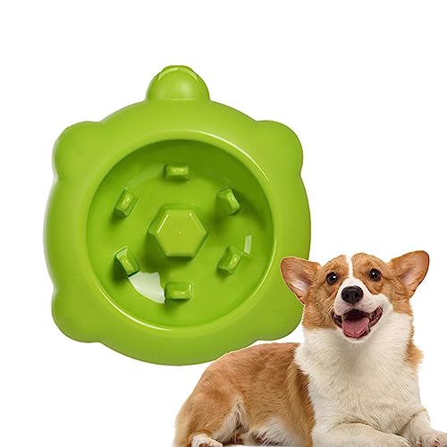 Slow Feeder Hundenapf | Haustier-Hundefütterungs-Slow-Food-Napf | Runde Futterplatte mit Futtermatte, Silikon-Leckkissen für Hunde, Trainingshilfen für die Verdauung von Welpen Frifer von Frifer