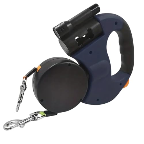 Doppelleine für 2 Hunde – Einziehbare Hundeleine 2x3 m mit Anti-Verhedderung & Stoppfunktion – Für kleine & mittelgroße Hunde | PAWDUO Doppelleine für 2 Hunde – Einziehbare Hundeleine 2x3 m mit Anti-Verhedderung & Stoppfunktion – Für kleine & mittelgroße Hunde | PAWDUO von Frilla