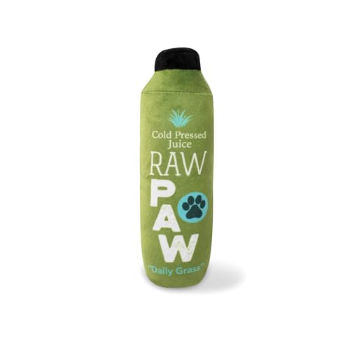Fringe Studio Plüsch-Hundespielzeug, Raw Paw Pressed Juice, Pet Shop Collection (289744) von Fringe Studio