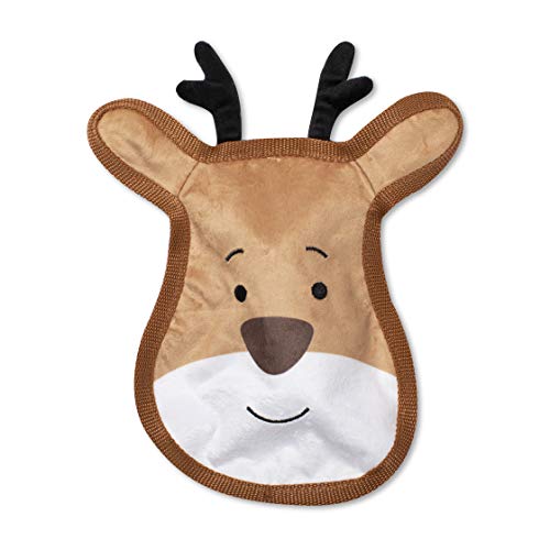 Fringe Studio Plush Dog Toy, Reindeer Face (729027) von Fringe Studio