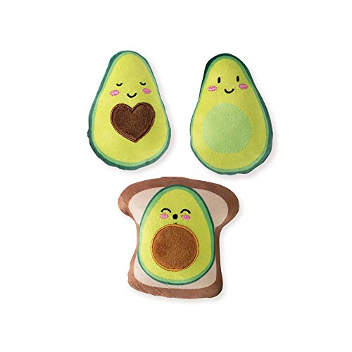 Fringe Studio 289434 Quietschspielzeug für Haustiere, Avocado, 3 Stück Fringe Studio 289434 Quietschspielzeug für Haustiere, Avocado, 3 Stück von Fringe