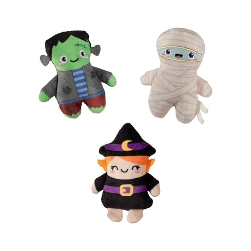 Fringe Studio Pet Toy, Ghouls Wanna Have Fun Plüsch-Hundespielzeug, 3-teiliges Set, Pet Shop Collection (662192) von Fringe