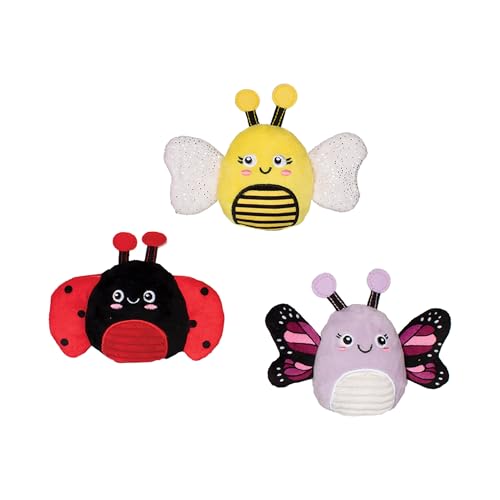 Fringe Studio Plush Dog Toy, 3 Pieces Set, WE’RE SUPER Fly, Pet Shop Collection (662168) von Fringe