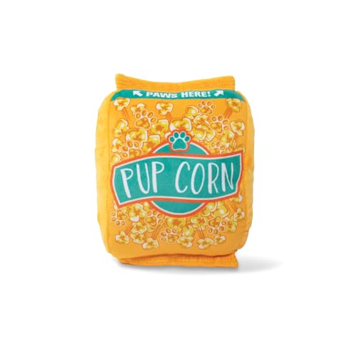 Fringe Studio Plush Dog Toy, Pup Corn Microwave Bag, Pet Shop Collection (289733) von Fringe