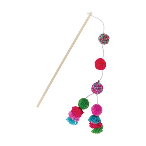 Fringe Studio Teaser Cat Toy Shake Your POM POM, Pet Shop Collection (717004) von Fringe