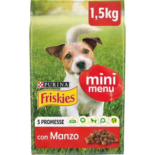 PURINE FRISKIES Ernährung für Chiens Vitafit Mini Menu,1 Packung von 1,5 kg von Friskies