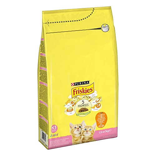 Purina FRISKIES Junior Huhn Gemüse Katze 1,5 kg Purina FRISKIES Junior Huhn Gemüse Katze 1,5 kg von Friskies