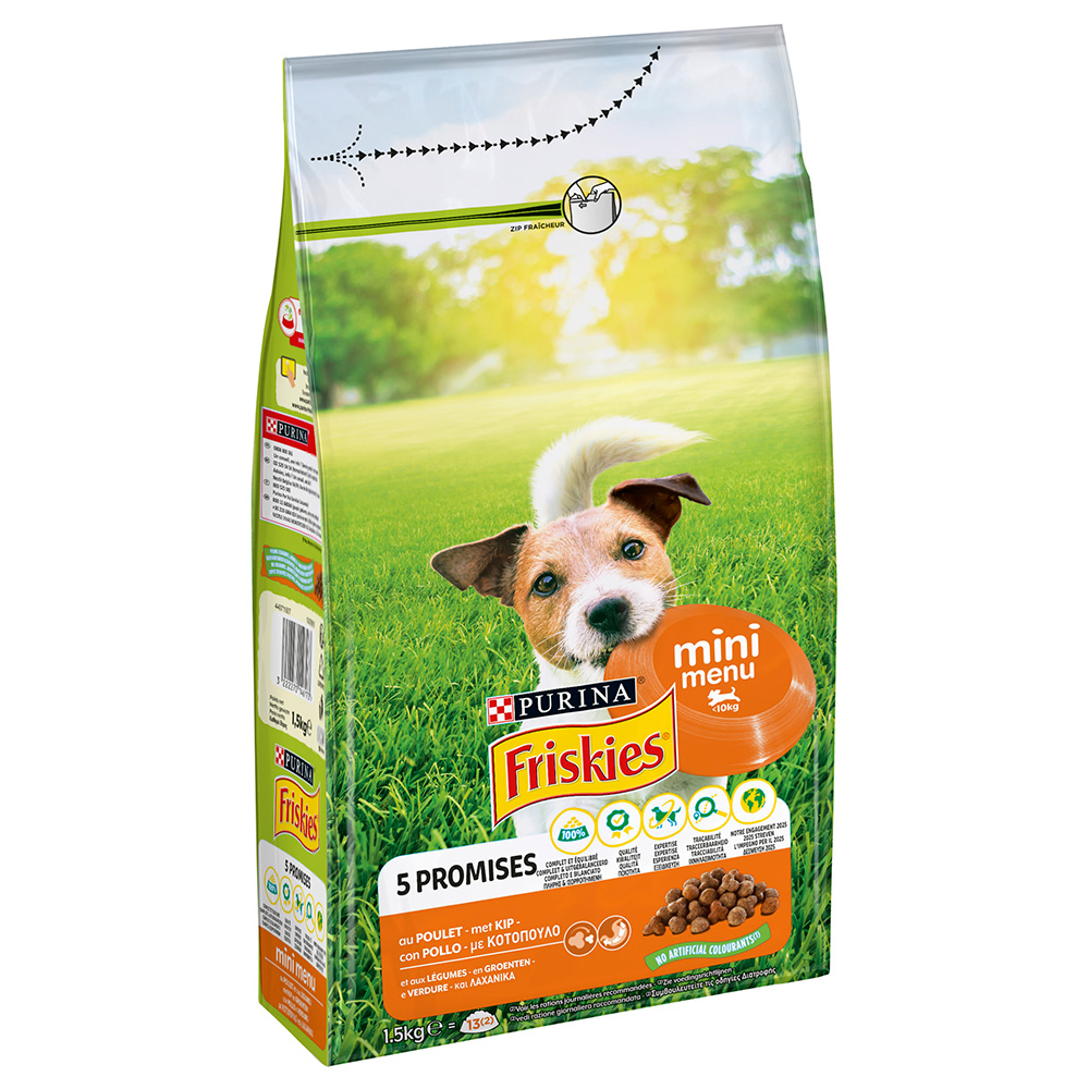 Purina FRISKIES Mini mit Huhn & Gemüse - 1,5 kg Purina FRISKIES Mini mit Huhn & Gemüse - 1,5 kg von Friskies