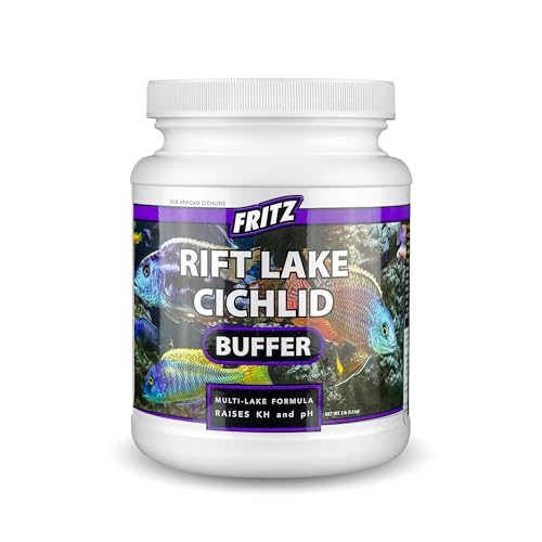 Fritz Aquatic Rift Lake Cichlid Buffer Multi-Lake Formula Raises KH & pH 1.25-lb von Fritz Aquatics