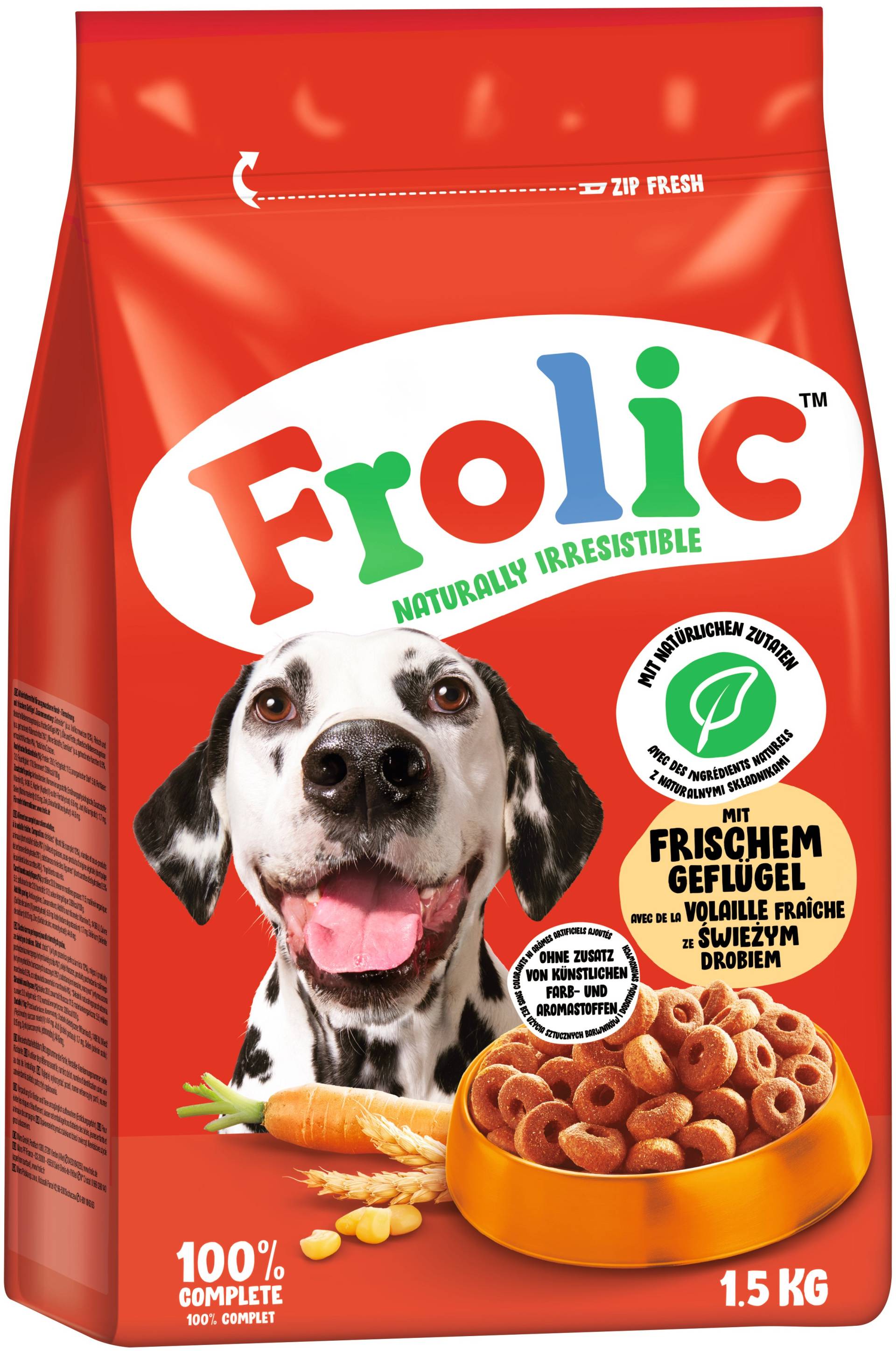 Frolic Beutel Geflügel 1,5kg Frolic Beutel Geflügel 1,5kg von Frolic