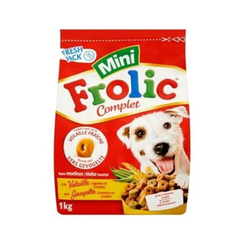 Frolic Frolic frolic mini - kroketten mit complete geflügel für kleinen hund, 6 1 kg säcke von Frolic
