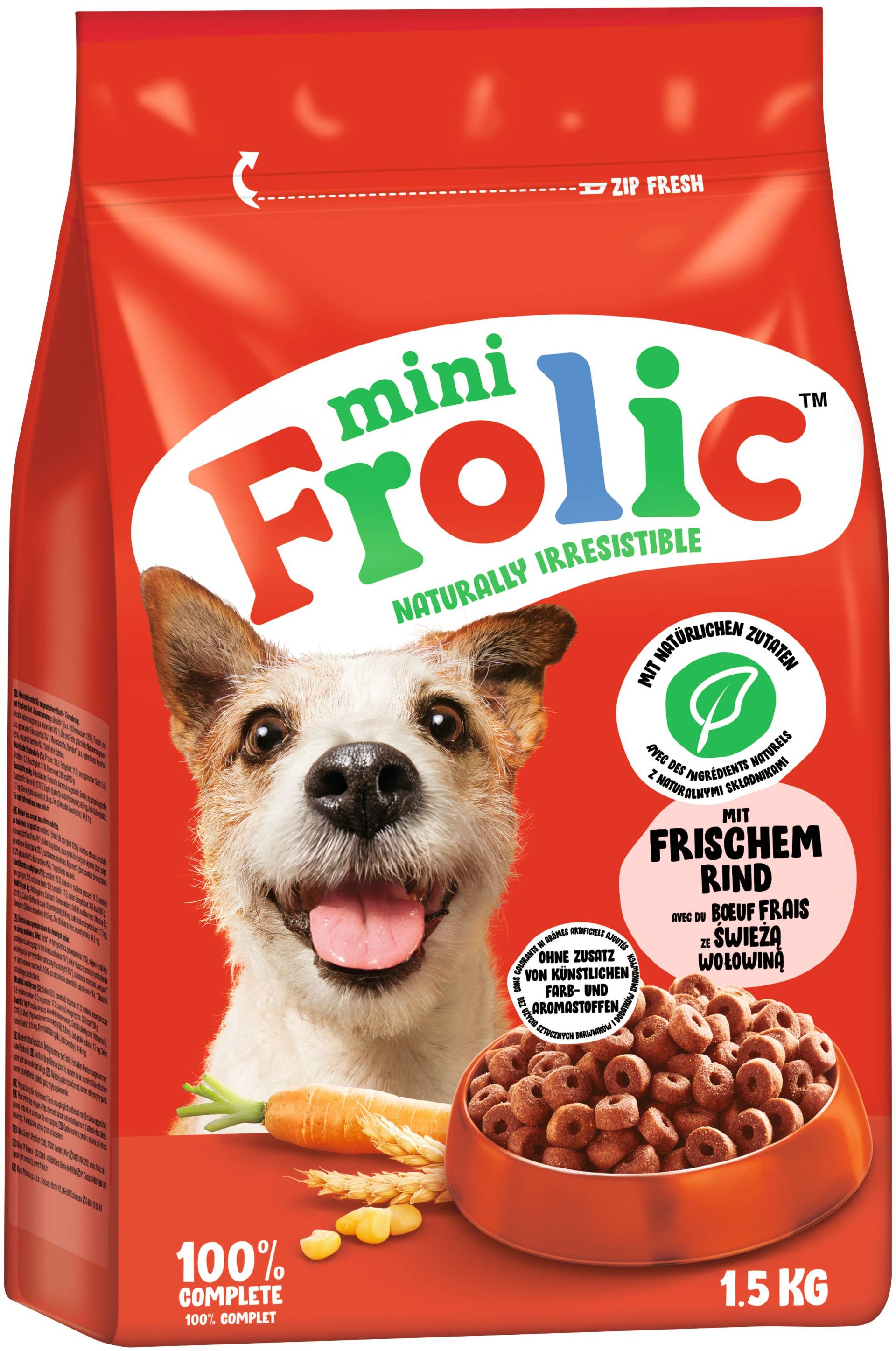 Frolic Mini Beutel Rind 1,5kg Frolic Mini Beutel Rind 1,5kg von Frolic