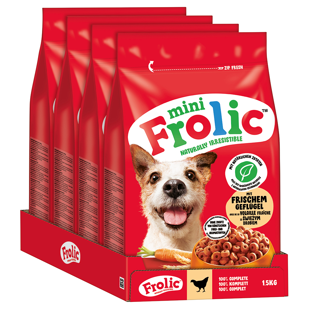 Frolic Mini Geflügel - 6 kg (4 x 1,5 kg) von Frolic