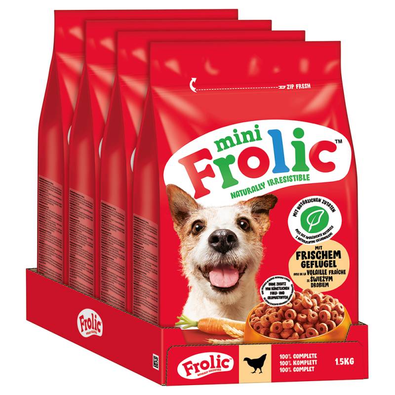 Frolic Mini Geflügel - 6 kg (4 x 1,5 kg) von Frolic