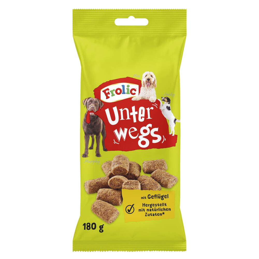 Frolic Unterwegs - 9 x 180 g mit Geflügel Frolic Unterwegs - 9 x 180 g mit Geflügel von Frolic