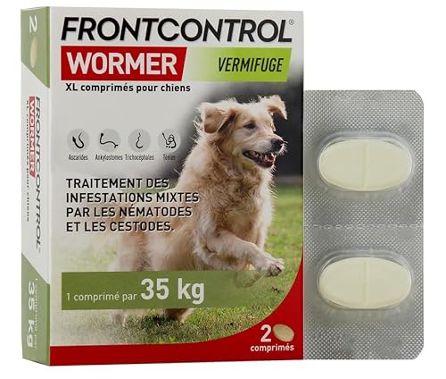 Wurmmittel XL Tabletten für Hunde von Frontcontrol