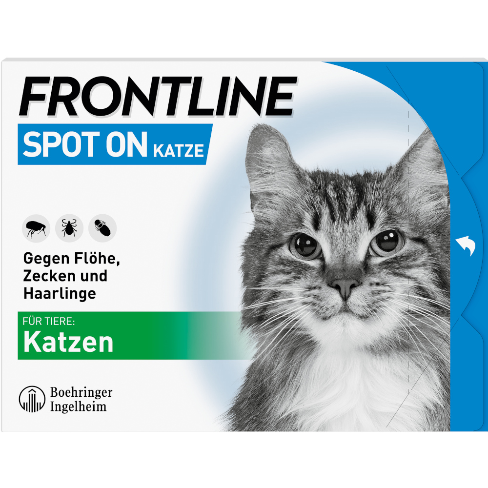 Frontline® Spot on Katze - 6 Pipetten x 0,5 ml von Frontline