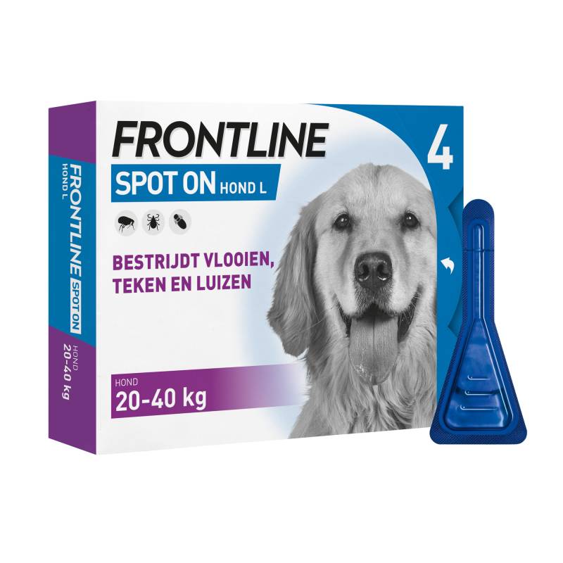 Frontline Spot-on für Hunde L (20-40 kg) - 3 Pipetten von Frontline