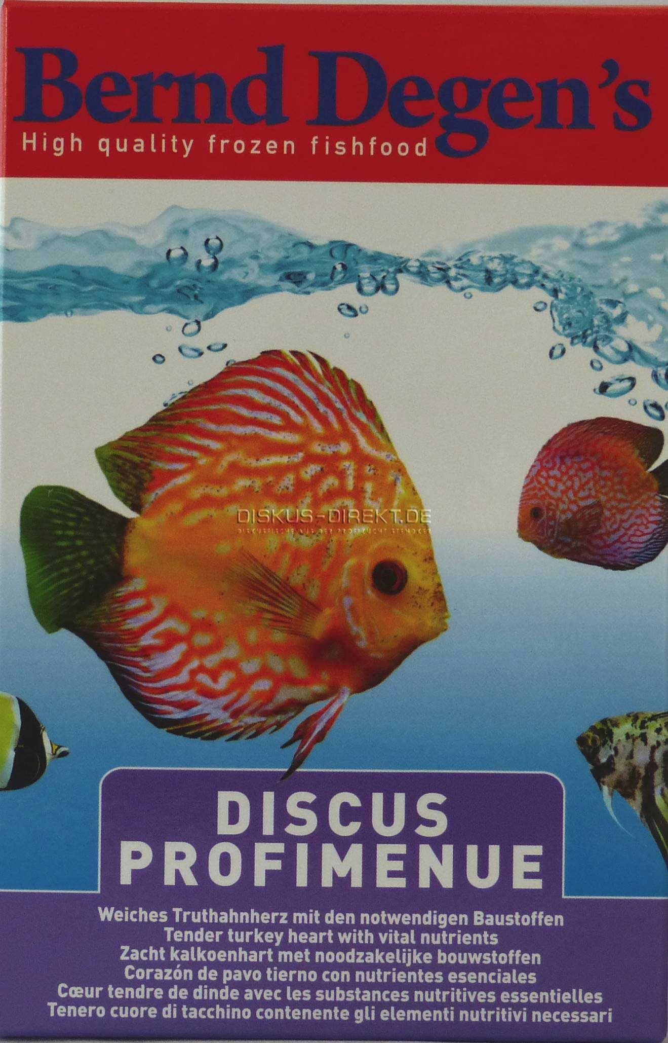 Degens Profi Menue 2x100g-Blister von Frostfutter Lager M