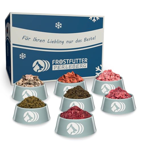 Frostfutter Perleberg Barf Highlight-Paket | 12 kg hochwertiges Barf Hundefutter mit Rind & Huhn | Natürlich & ohne Zusatzstoffe | Perfekt für eine artgerechte Ernährung | Made in Germany Frostfutter Perleberg Barf Highlight-Paket | 12 kg hochwertiges Barf Hundefutter mit Rind & Huhn | Natürlich & ohne Zusatzstoffe | Perfekt für eine artgerechte Ernährung | Made in Germany von Frostfutter Perleberg
