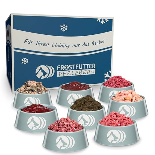 Frostfutter Perleberg Barf Starter-Paket | 22 kg Barf Hundefutter | Hochwertige Rohfütterung | 100% natürliche Zutaten | ohne Zusatzstoffe | gesunde Hundenahrung | Made in Germany Frostfutter Perleberg Barf Starter-Paket | 22 kg Barf Hundefutter | Hochwertige Rohfütterung | 100% natürliche Zutaten | ohne Zusatzstoffe | gesunde Hundenahrung | Made in Germany von Frostfutter Perleberg