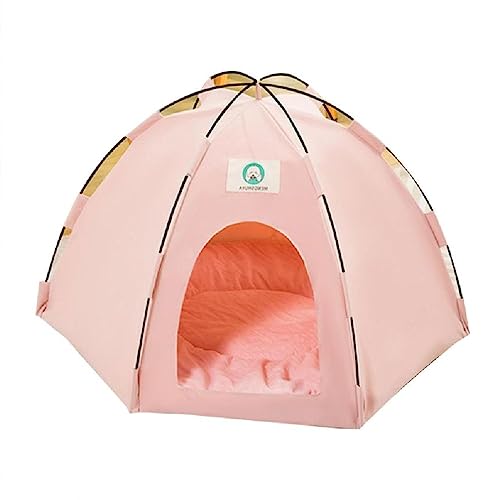 Camping Katzenzelt Hunde Bett Haustier Tipi Für Hunde Zwinger Indoor Katzennest Katzenbett Für Katze Welpenhöhle Hunde Haus Leichte Zwinger Zelt Hunde Zwinger Zelt Für Katzen Große Hunde Haus Zwinger von Frotox