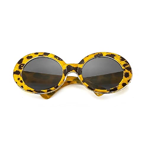 Katze Sonnenbrille Haustier Sonnenbrille Kleine Hunde Brille Klassische Runde Brillen Fotos Prop Kostüm Zubehör Cosplays Kleine Haustier Sonnenbrille Hunde Sonnenbrille Kleine Mittlere Rassen Junge von Frotox