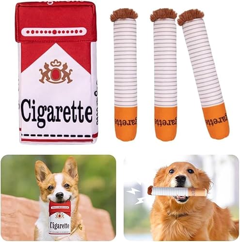Frstem Hundespielzeug Zigarette,Plüschvogel-Spielzeug für Hunde,Dog Zigaretten,Quietschendes Kauspielzeug mit Futterversteck,Geeignet zum Spielen und Training Kleiner und mittlerer Hunde Frstem Hundespielzeug Zigarette,Plüschvogel-Spielzeug für Hunde,Dog Zigaretten,Quietschendes Kauspielzeug mit Futterversteck,Geeignet zum Spielen und Training Kleiner und mittlerer Hunde von Frstem