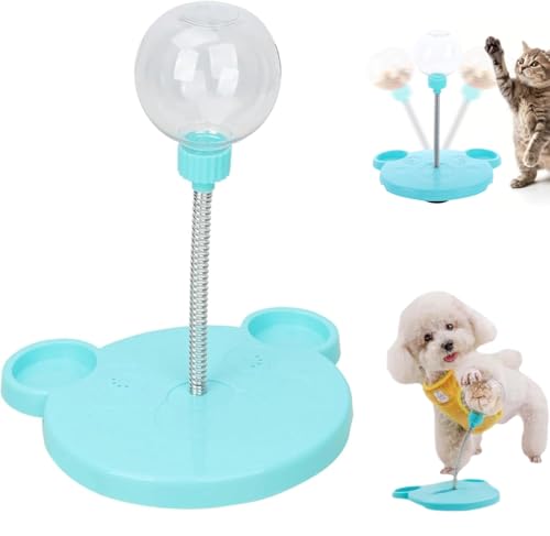 Frundoo Wackelndes Hunde Leckerli Spielzeug, Futterball für Hunde Intelligenzspielzeug, Fördert Gesunde Essgewohnheiten Und Mentale Stimulation, Interaktives Haustierspielzeug für kleine, mittlere von Frundoo