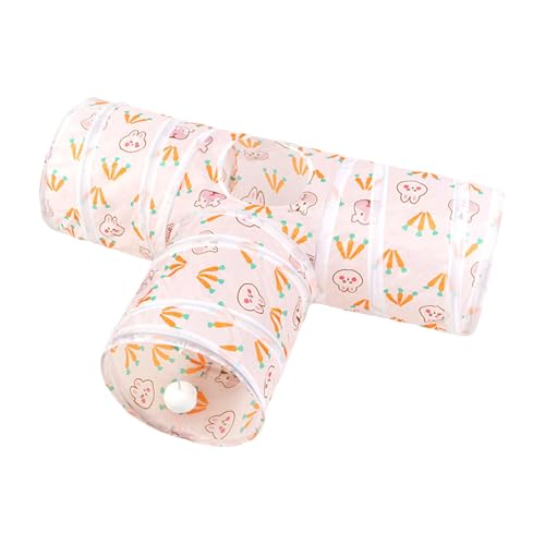 Cat Tunnel Toy, Foldable Tunnel Tube for Kittens, Stylish Folding Pet Play Passage with Peek Hole, for Cats, Dogs, Puppies, and Bunnies, Fun & Interactive Activity Cat Tunnel Toy, Foldable Tunnel Tube for Kittens, Stylish Folding Pet Play Passage with Peek Hole, for Cats, Dogs, Puppies, and Bunnies, Fun & Interactive Activity von Fruusv