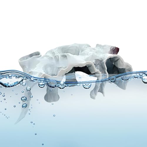 Fruusv Aquariumhöhle, Zuchtunterstand, Aquarium-Dekoration, Landschaftsdekoration auf Ihrem Betta, Cory, Buntbarsch, Guppy, Reptil, ideal für die Zucht, natürlicher Lebensraum Setup, S, M, L von Fruusv