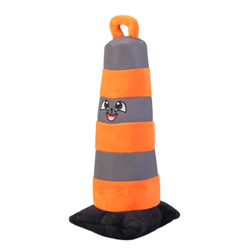 Fruusv Dog Plush Toy, Pet Puppy Training, Traffic Cone Plush Toys, Agility Exerciser, Teething Relief, Interactive Play, Medium Size, Ideal for Shelter, Home, Reaction Speed Trainings von Fruusv