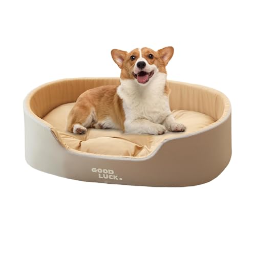 Fruusv Hunde-Couch-Bett | Doppelseitiges bequemes Haustier-Couch-Bett | Kreatives Vier-Jahreszeiten-Kissenbett für kleine, mittelgroße und große Hunde, Katzen-Schlafunterlage für ganzjährigen Komfort Fruusv Hunde-Couch-Bett | Doppelseitiges bequemes Haustier-Couch-Bett | Kreatives Vier-Jahreszeiten-Kissenbett für kleine, mittelgroße und große Hunde, Katzen-Schlafunterlage für ganzjährigen Komfort von Fruusv