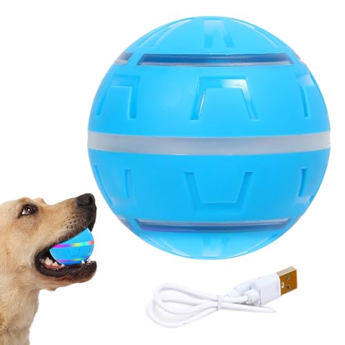 Fruusv Interactive Dog Ball, Shake Pet Balls Interactive Dogs Toys, USB Rechargeable with Led Lights, Vibrating Indoor Games, Size/Color/Quantity, Ideal for Small, Medium, & Large Breeds Fruusv Interactive Dog Ball, Shake Pet Balls Interactive Dogs Toys, USB Rechargeable with Led Lights, Vibrating Indoor Games, Size/Color/Quantity, Ideal for Small, Medium, & Large Breeds von Fruusv