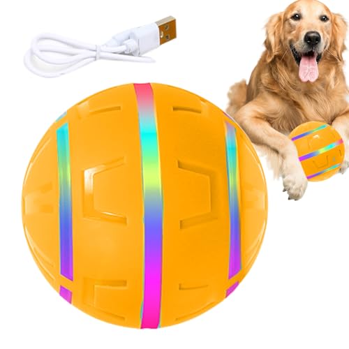 Fruusv Interactive Dog Ball, Shake Pet Balls Interactive Dogs Toys, USB Rechargeable with Led Lights, Vibrating Indoor Games, Size/Color/Quantity, Ideal for Small, Medium, & Large Breeds Fruusv Interactive Dog Ball, Shake Pet Balls Interactive Dogs Toys, USB Rechargeable with Led Lights, Vibrating Indoor Games, Size/Color/Quantity, Ideal for Small, Medium, & Large Breeds von Fruusv