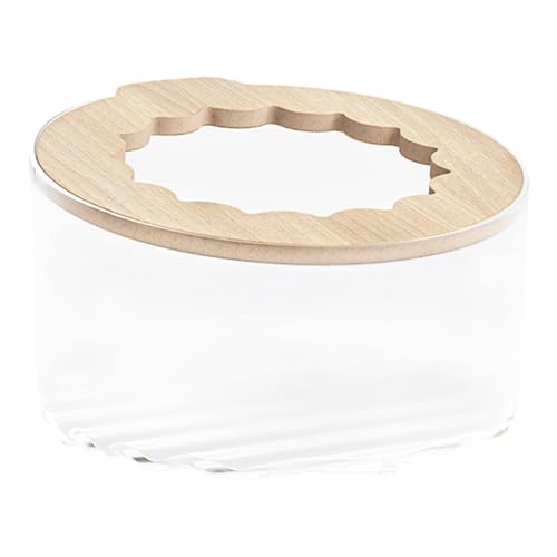 Fruusv Kleintier-Sandbadebox | Hamsterreinigung und Badzubehör | Hamsterbox Sandkasten Hamster Reinigung Badzubehör Sicherer Deckel für Hamster, Rennmäuse, Kleintiere von Fruusv