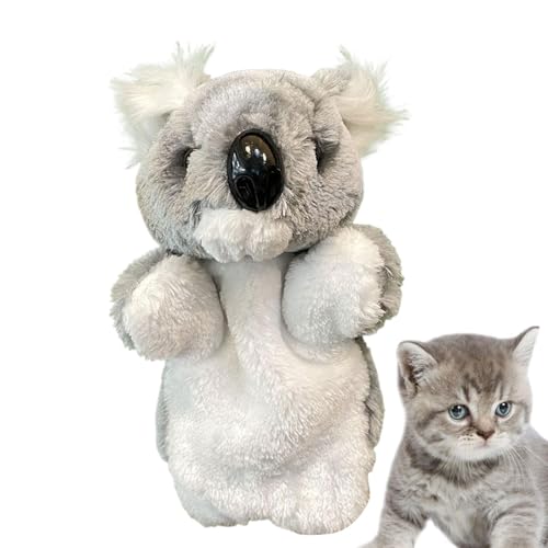 Fruusv Koala Puppet, Cats Puppet Wrestler, Interactive Cat Wrestling Toy Plush Koala for Boredom-Busting Training and Exercise, Fun Entertainment Toys, PP Cotton, 25cm, 100g Fruusv Koala Puppet, Cats Puppet Wrestler, Interactive Cat Wrestling Toy Plush Koala for Boredom-Busting Training and Exercise, Fun Entertainment Toys, PP Cotton, 25cm, 100g von Fruusv