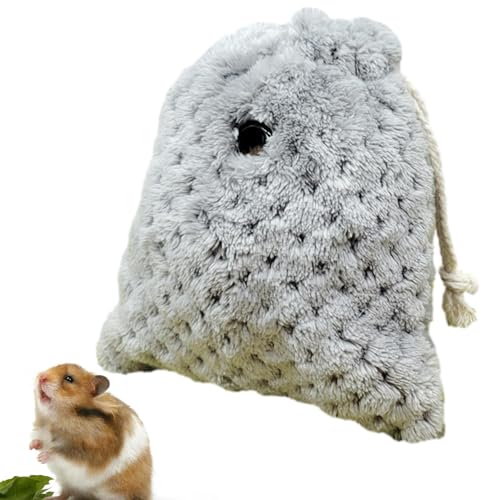 Fruusv Outgoing Draw Guinea Bag – Reisehandtasche, Baumwollnest für Hamster, Tragetasche mit Kordelzug und atmungsaktiver Belüftung für Zuckergleiter von Fruusv