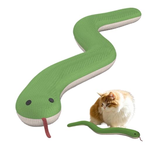 Fruusv Pet Cat Plush Snake Toy, Interactive Plush Kitten Play Toy, Realistic Snake-Shaped Soft Chew, Engaging & Fun Indoor Activity for Small and Medium Cats, Home & Shelter Pets 1.97x14.57 Inches Fruusv Pet Cat Plush Snake Toy, Interactive Plush Kitten Play Toy, Realistic Snake-Shaped Soft Chew, Engaging & Fun Indoor Activity for Small and Medium Cats, Home & Shelter Pets 1.97x14.57 Inches von Fruusv
