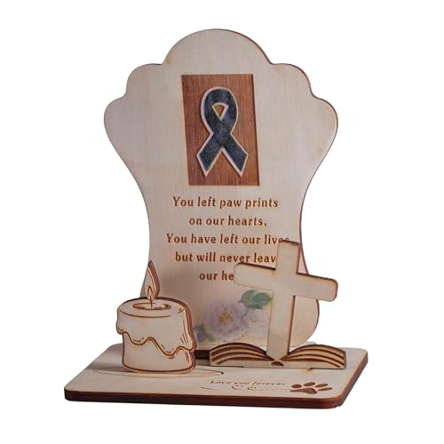 Fruusv Pets Altar Memorial Stake - Hund Ornamental Altar - Hund Gedenkgarten Grab Erdspieß für Haus, Garten, Terrasse, Hof von Fruusv